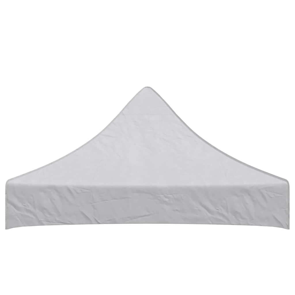 Partyzelt-Dach 2x2 m Weiß 270 g/m²