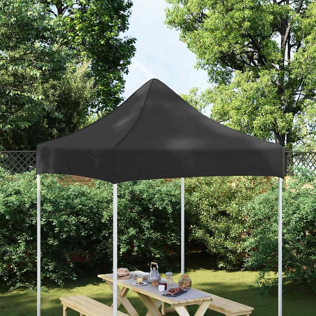 Partyzelt-Dach 2x2 m Schwarz 270 g/m²