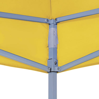 Partyzelt-Dach 2x2 m Gelb 270 g/m²