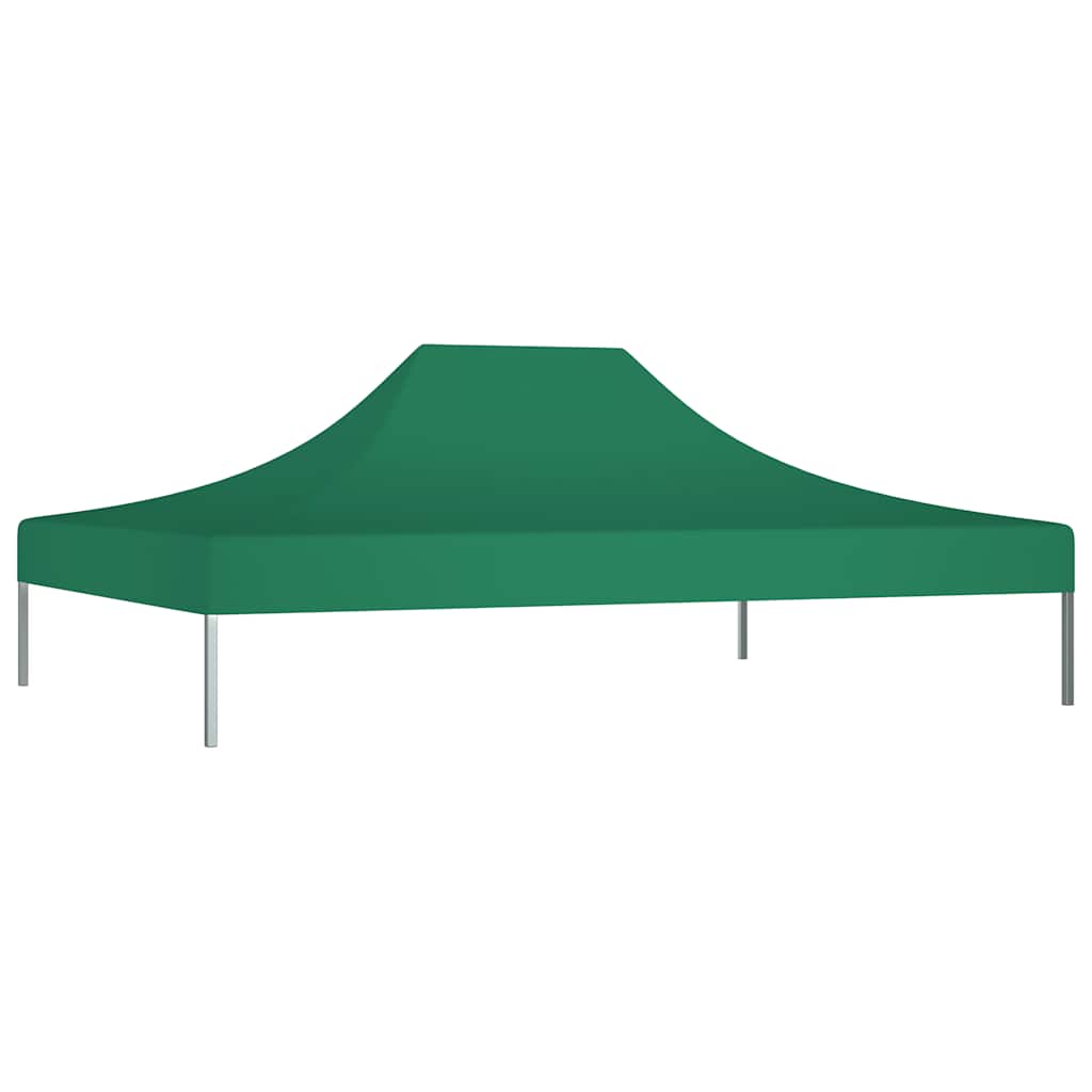 Partyzelt-Dach 4x3 m Grün 270 g/m²