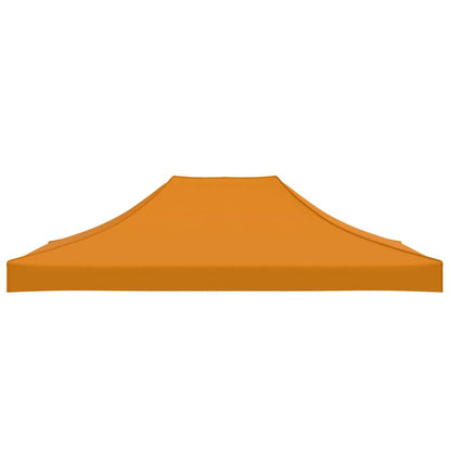 Partyzelt-Dach 4x3 m Orange 270 g/m²