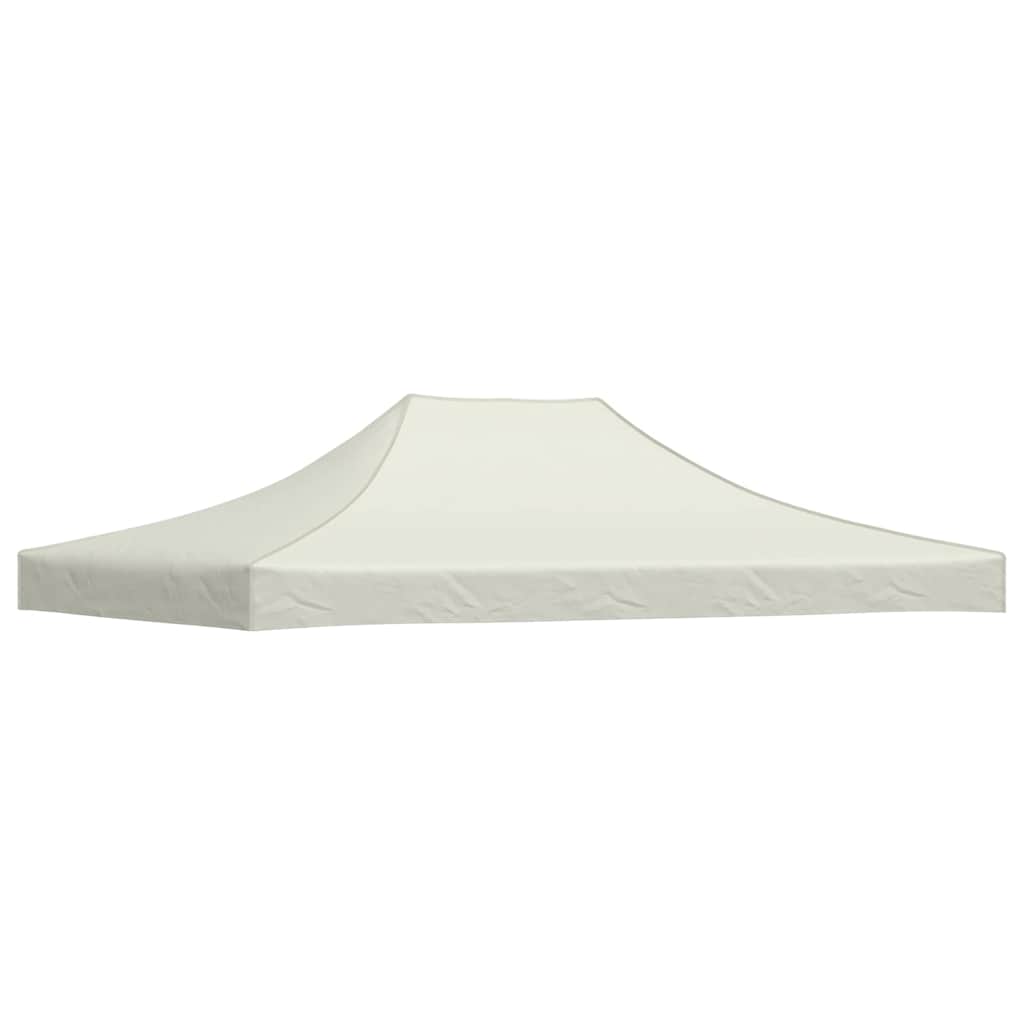 Partyzelt-Dach 4,5x3 m Creme 270 g/m²