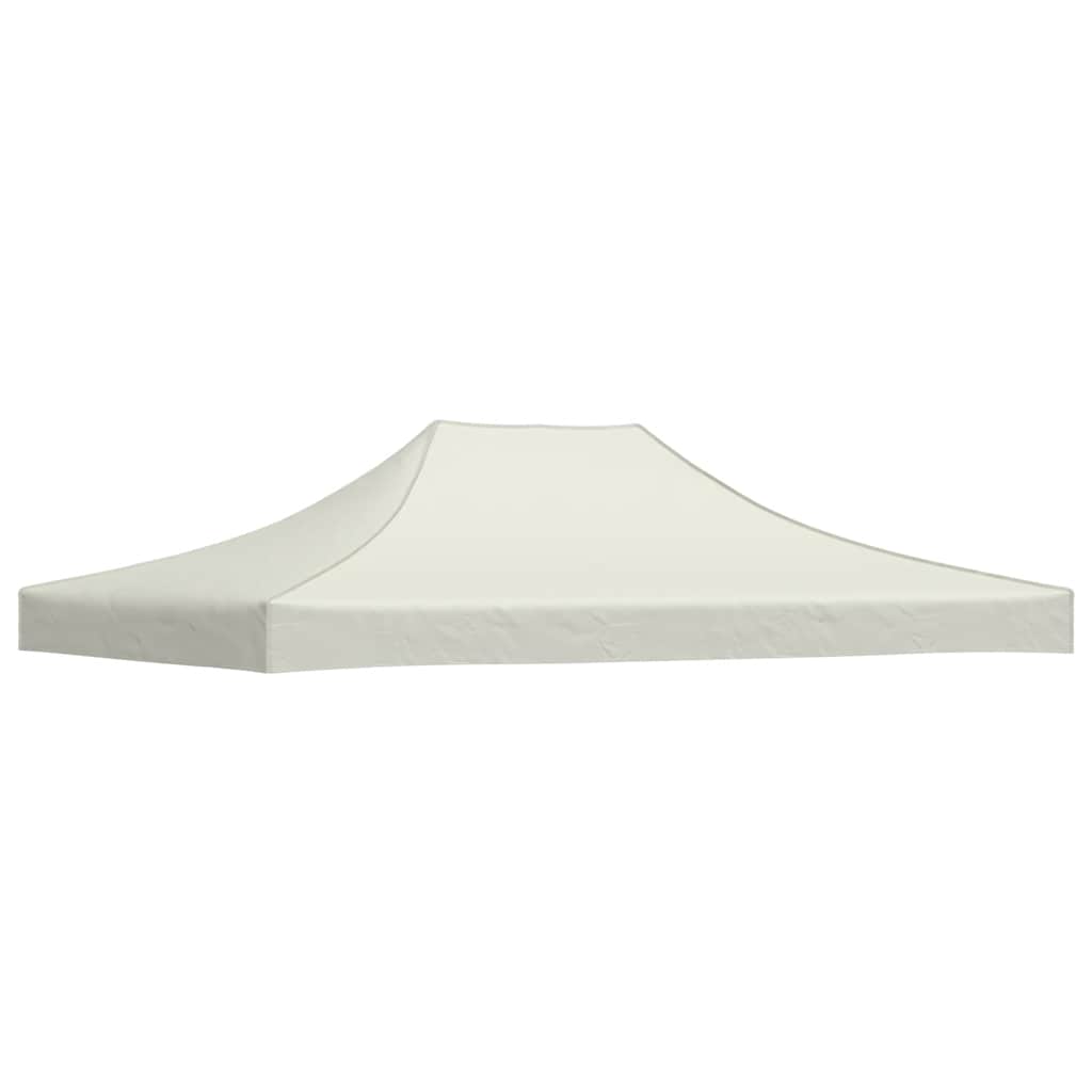 Partyzelt-Dach 4,5x3 m Creme 270 g/m²