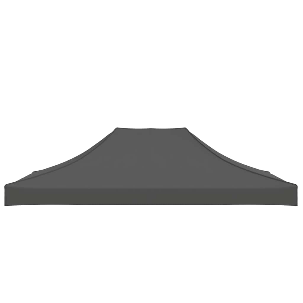Partyzelt-Dach 4,5x3 m Anthrazit 270 g/m²