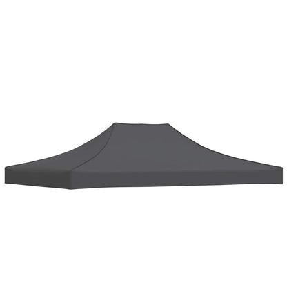 Partyzelt-Dach 4,5x3 m Anthrazit 270 g/m²