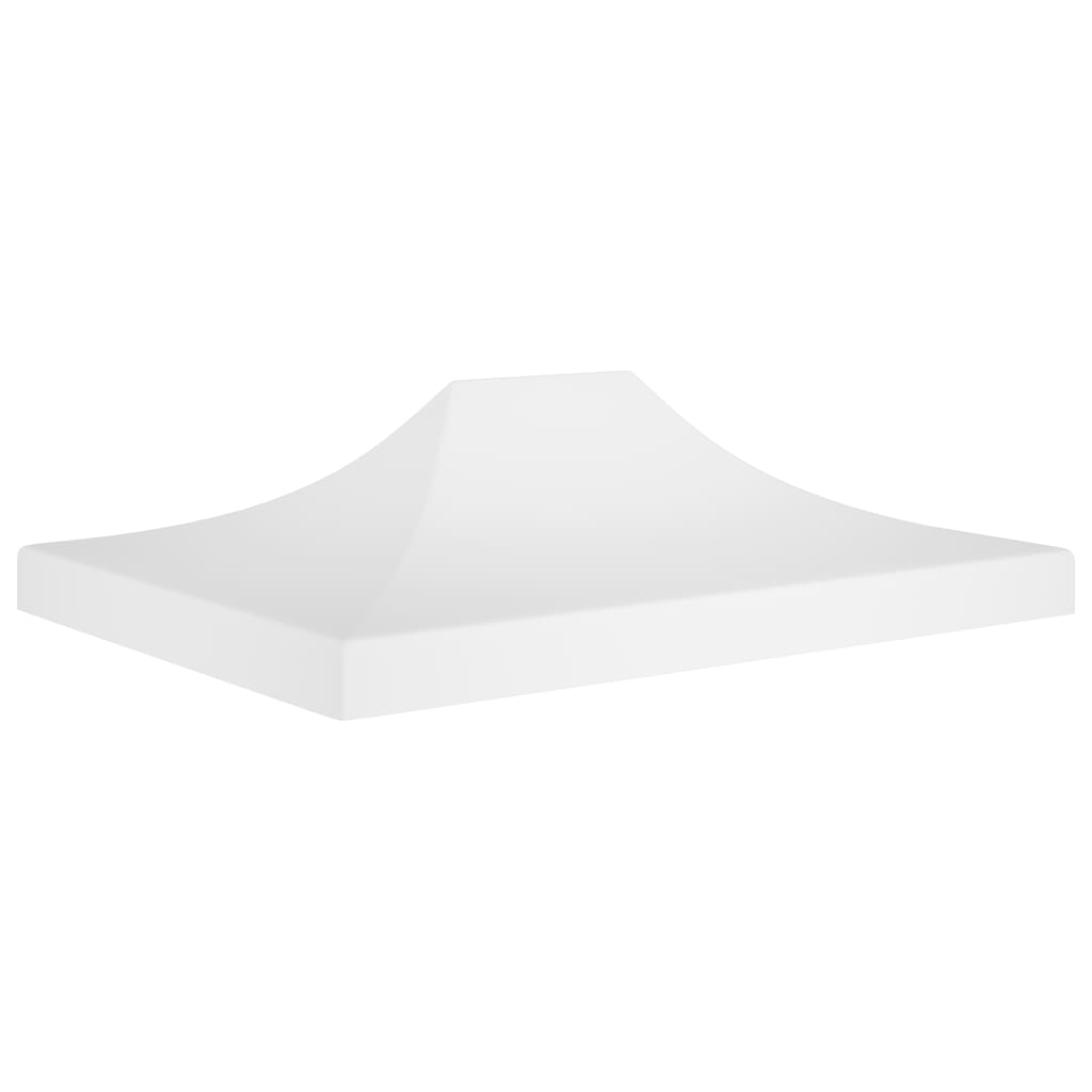 Toit de tente de réception 4,5x3 m blanc 270 g/m²