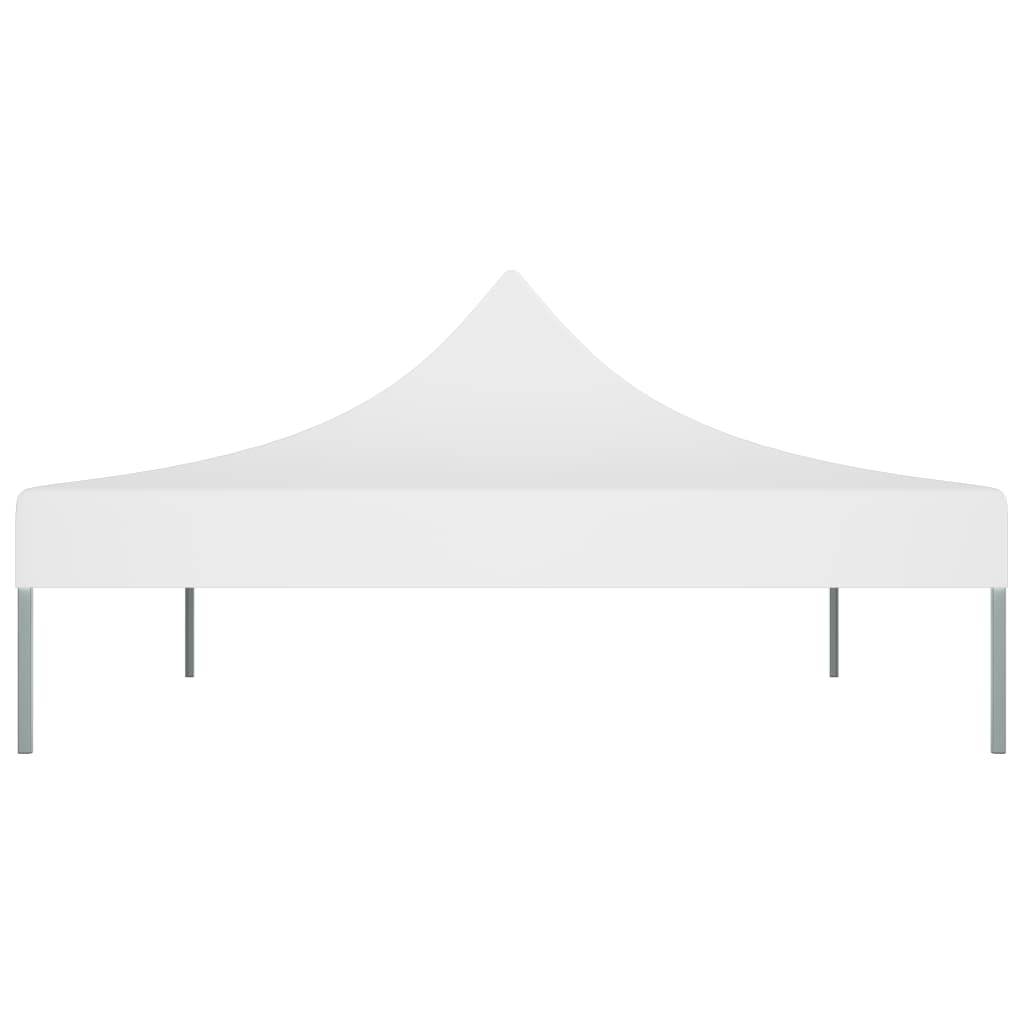 Toit de tente de réception 4,5x3 m blanc 270 g/m²