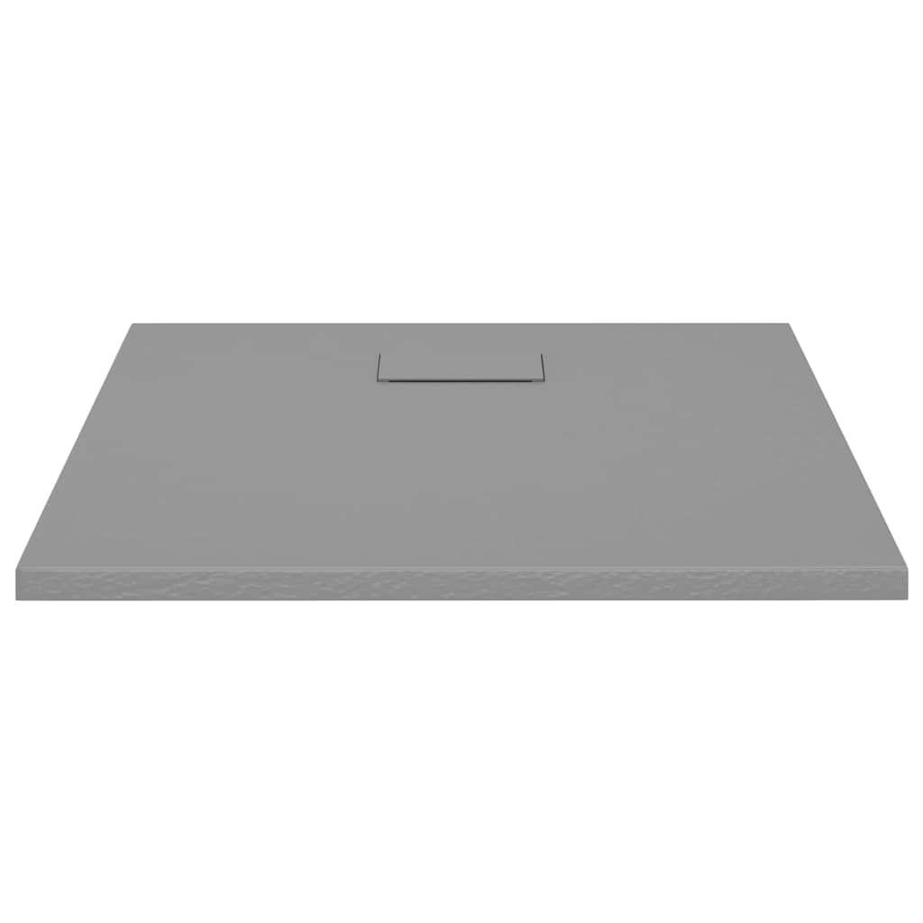 Duschwanne SMC Grau 90x90 cm