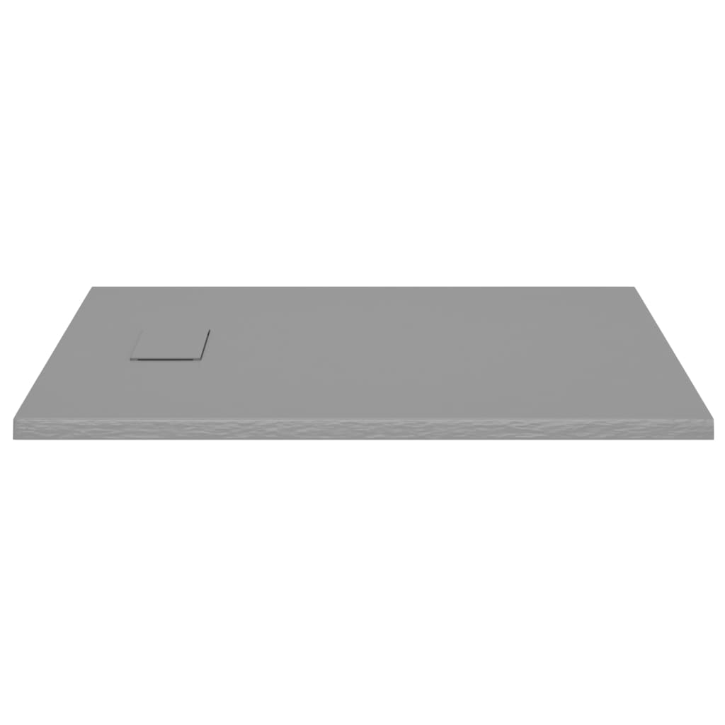 Duschwanne SMC Grau 100x80 cm
