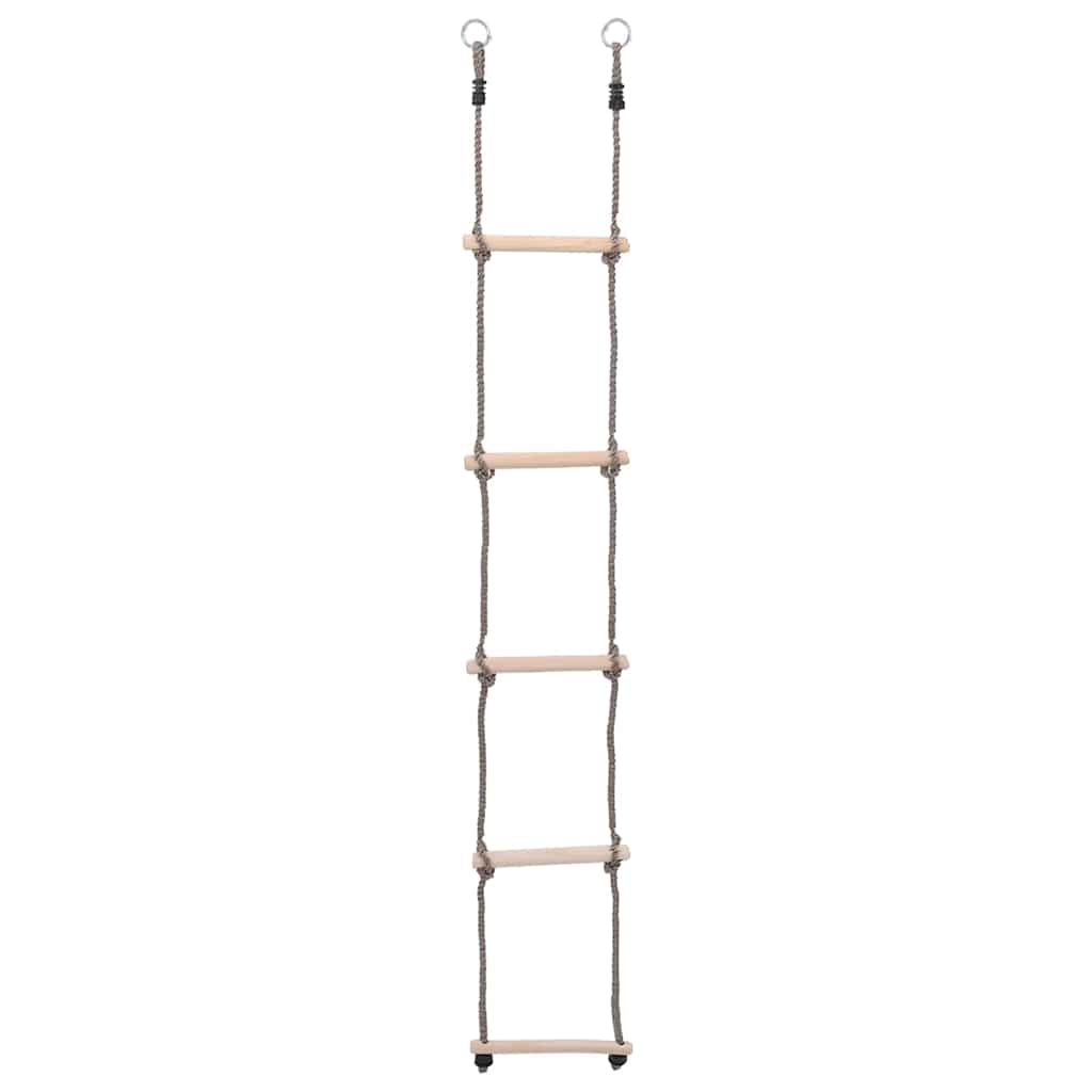 5-Stufen-Leiter 210 cm Kiefer Massivholz