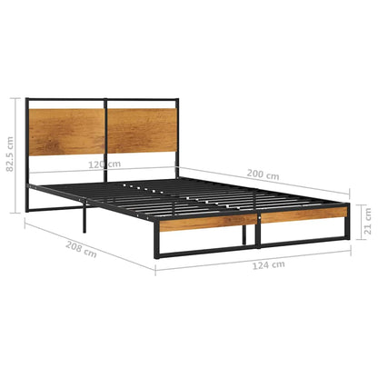 Bettgestell Metall 120x200 cm
