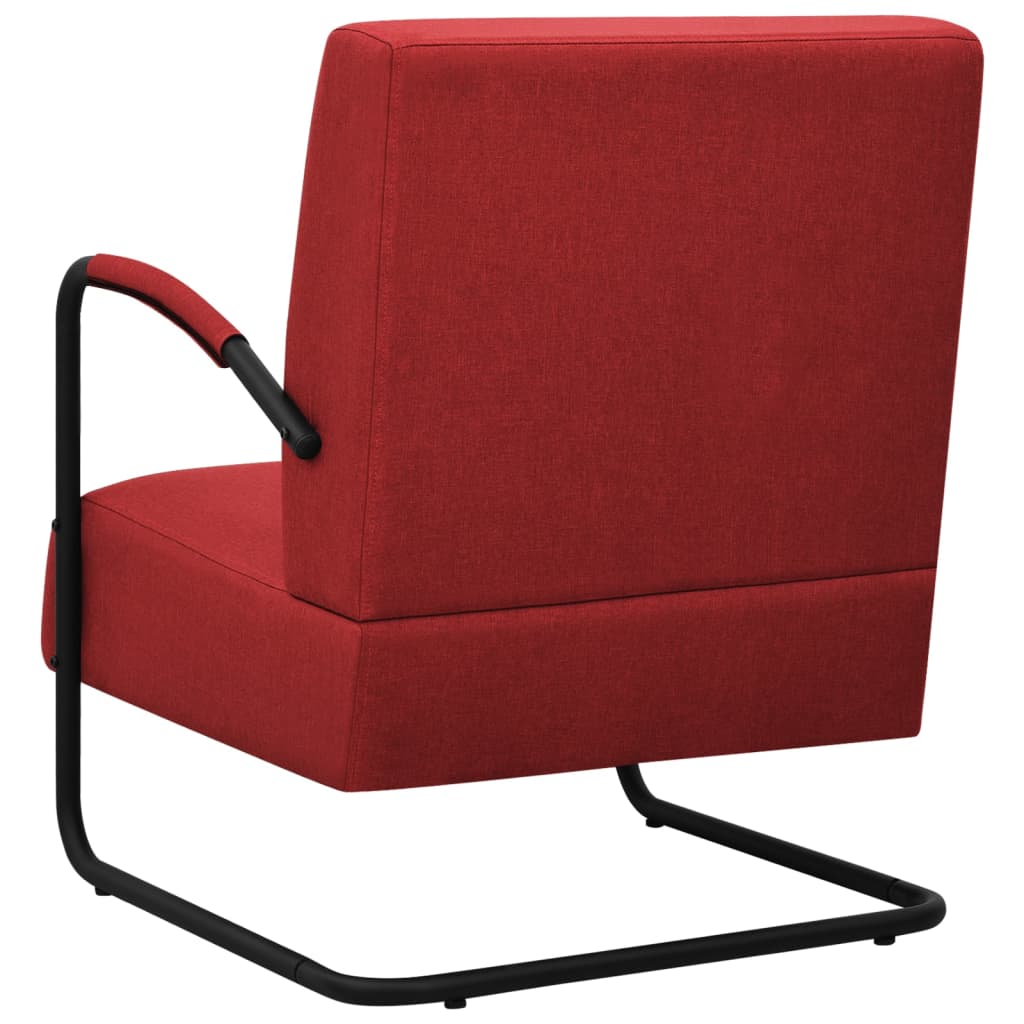 Sessel Weinrot Stoff