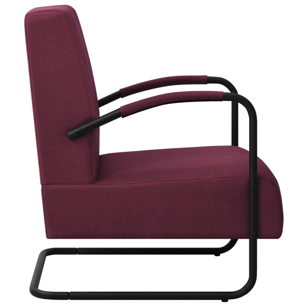 Sessel Lila Stoff