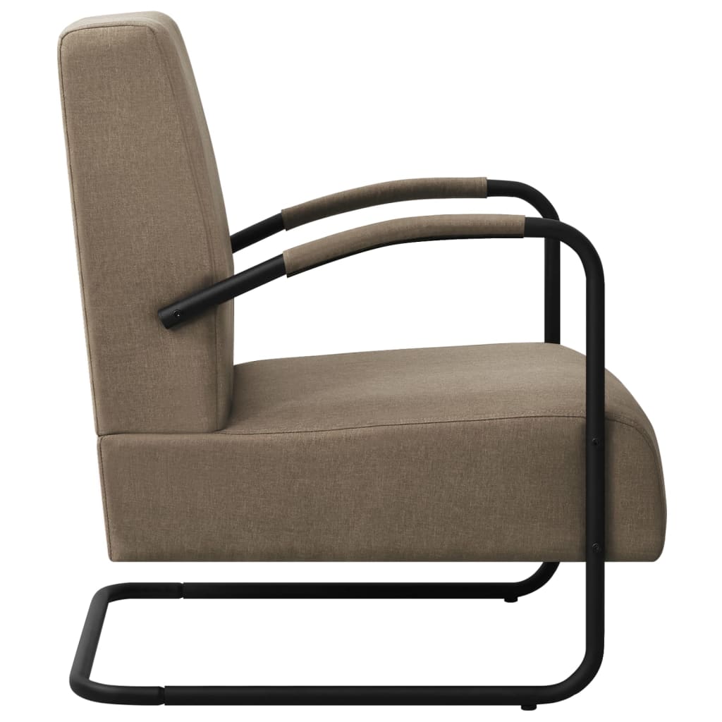 Sessel Taupe Stoff