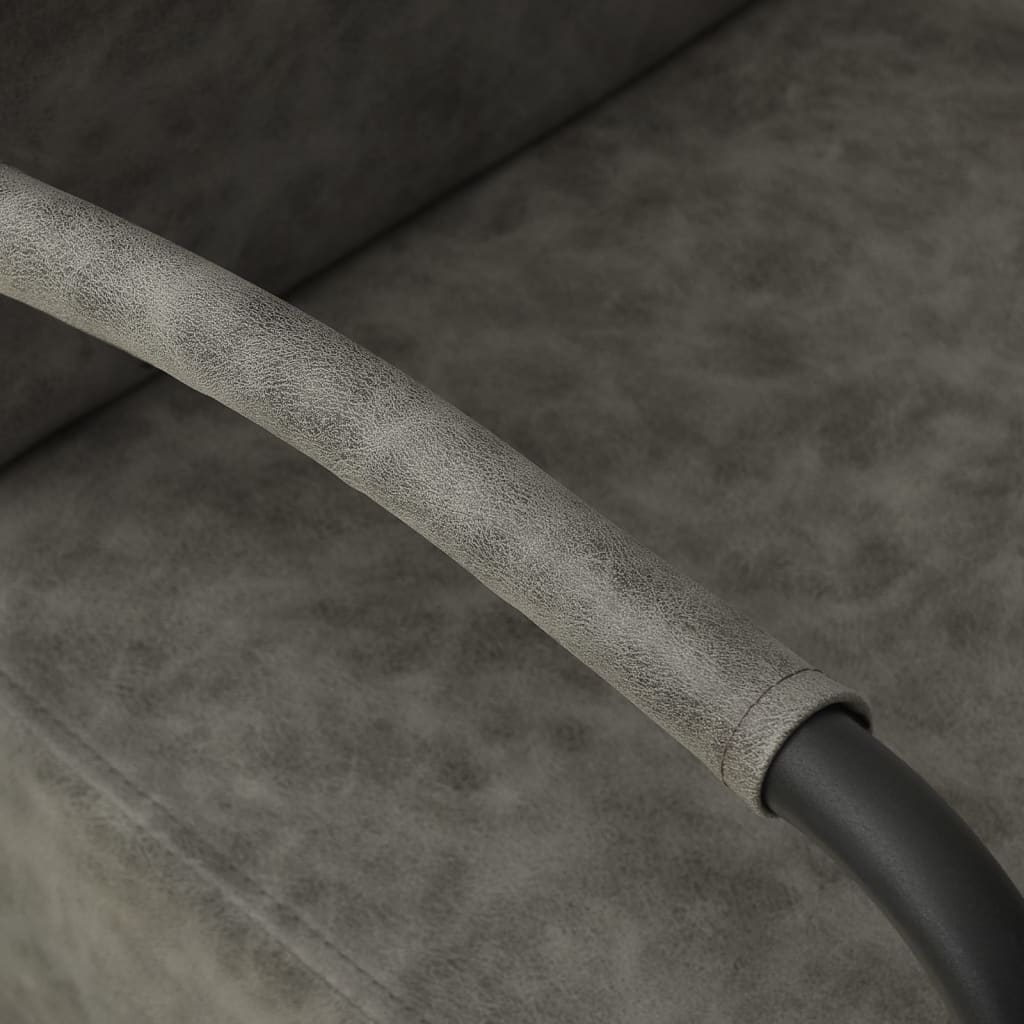 Sessel Grau Kunstleder