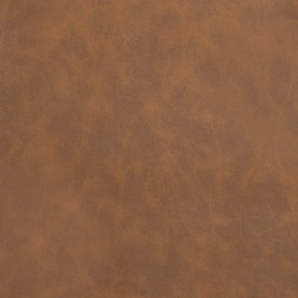 Sessel Mattbraun Kunstleder