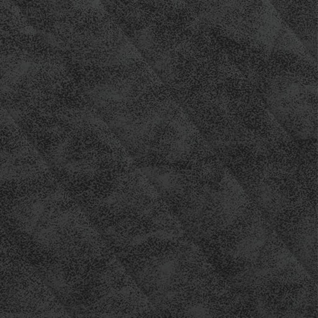 Sessel Schwarz Kunstleder