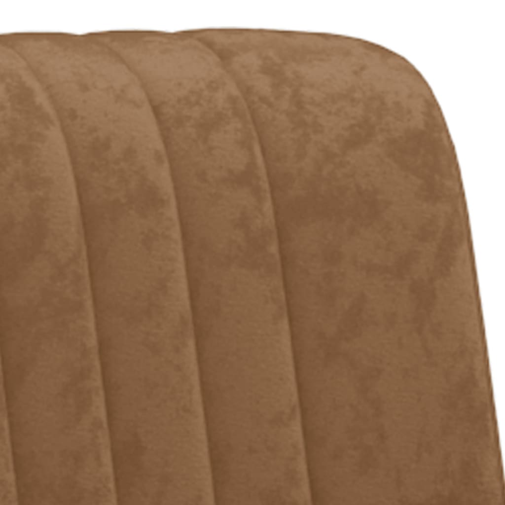 Sessel Braun Samt