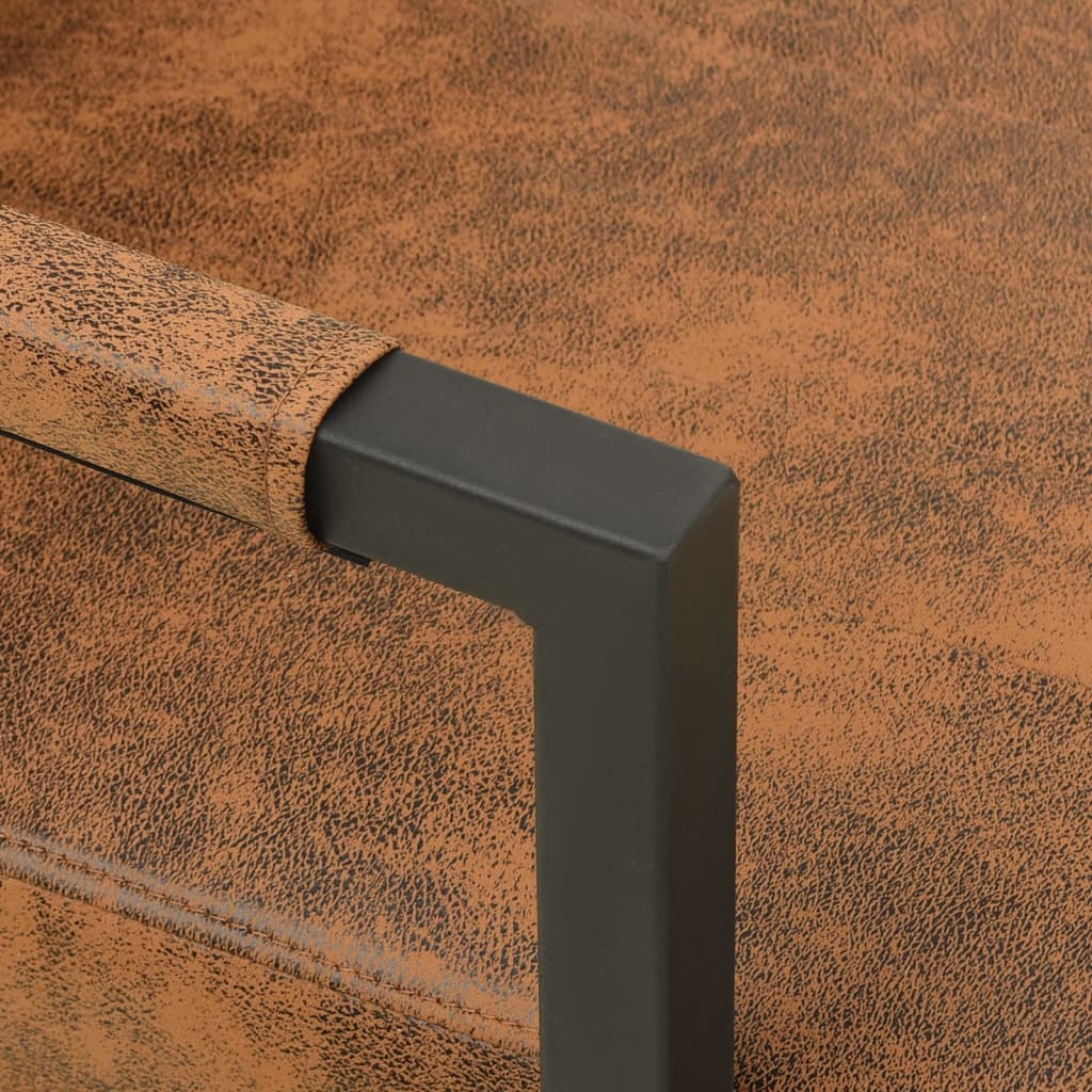 Sessel Braun Stoff