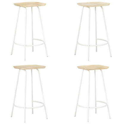 Barhocker 4 Stk. Mango Massivholz