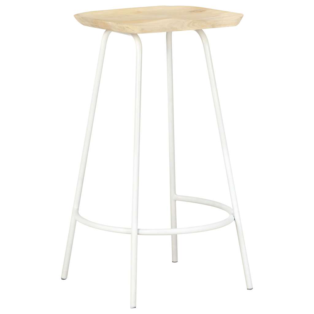 Barhocker 4 Stk. Mango Massivholz