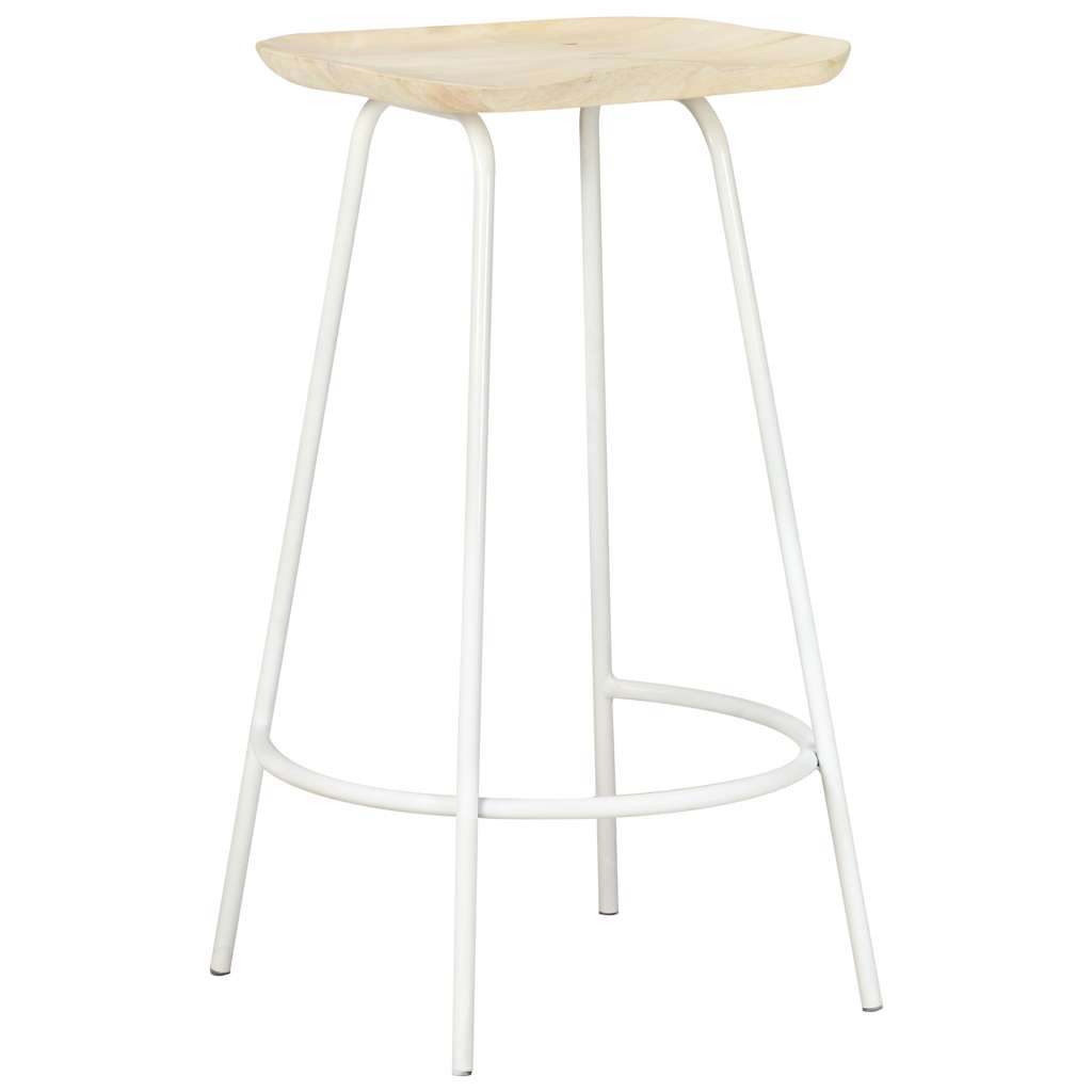 Barhocker 4 Stk. Mango Massivholz