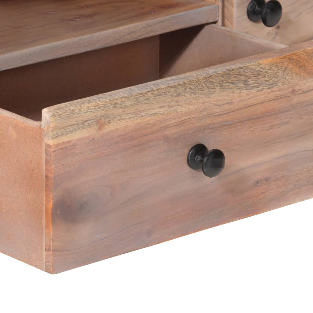 TV-Schrank 118x30x40 cm Massivholz Akazie