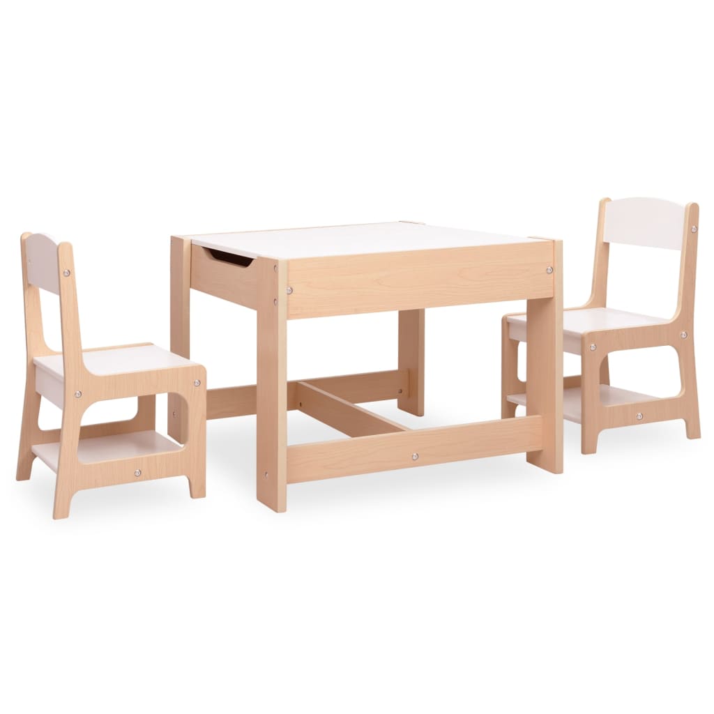 Table enfant avec 2 chaises MDF