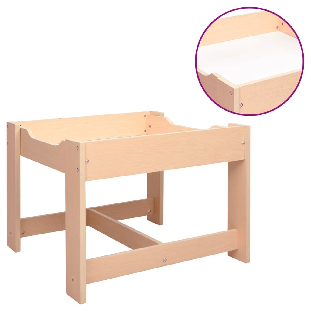 Table enfant avec 2 chaises MDF