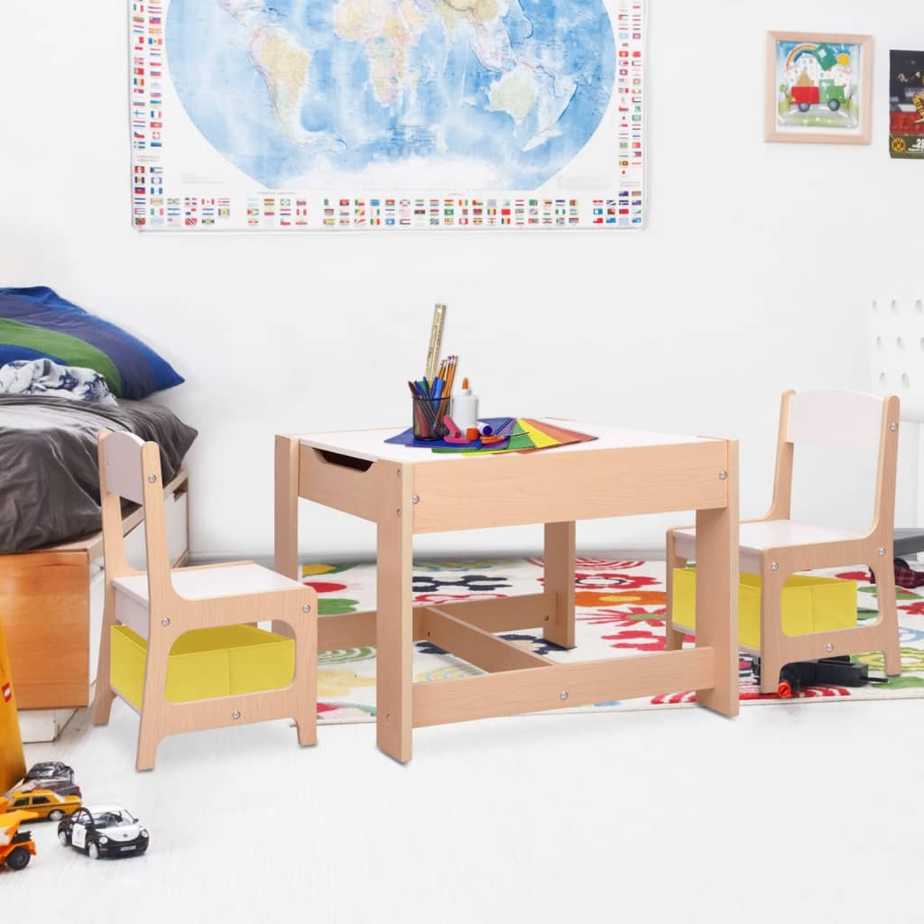 Table enfant avec 2 chaises MDF