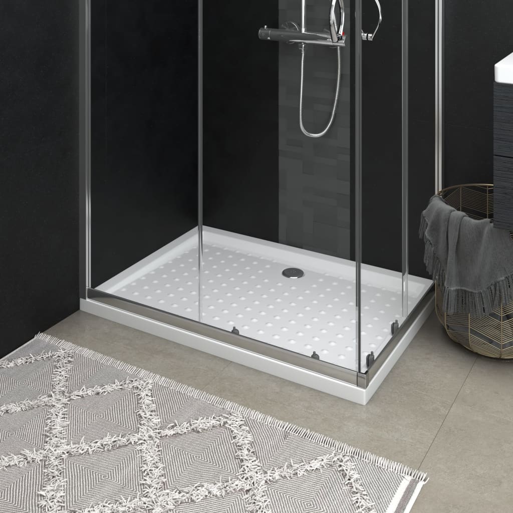 Duschbecken 70 x 100 x 4 cm ABS