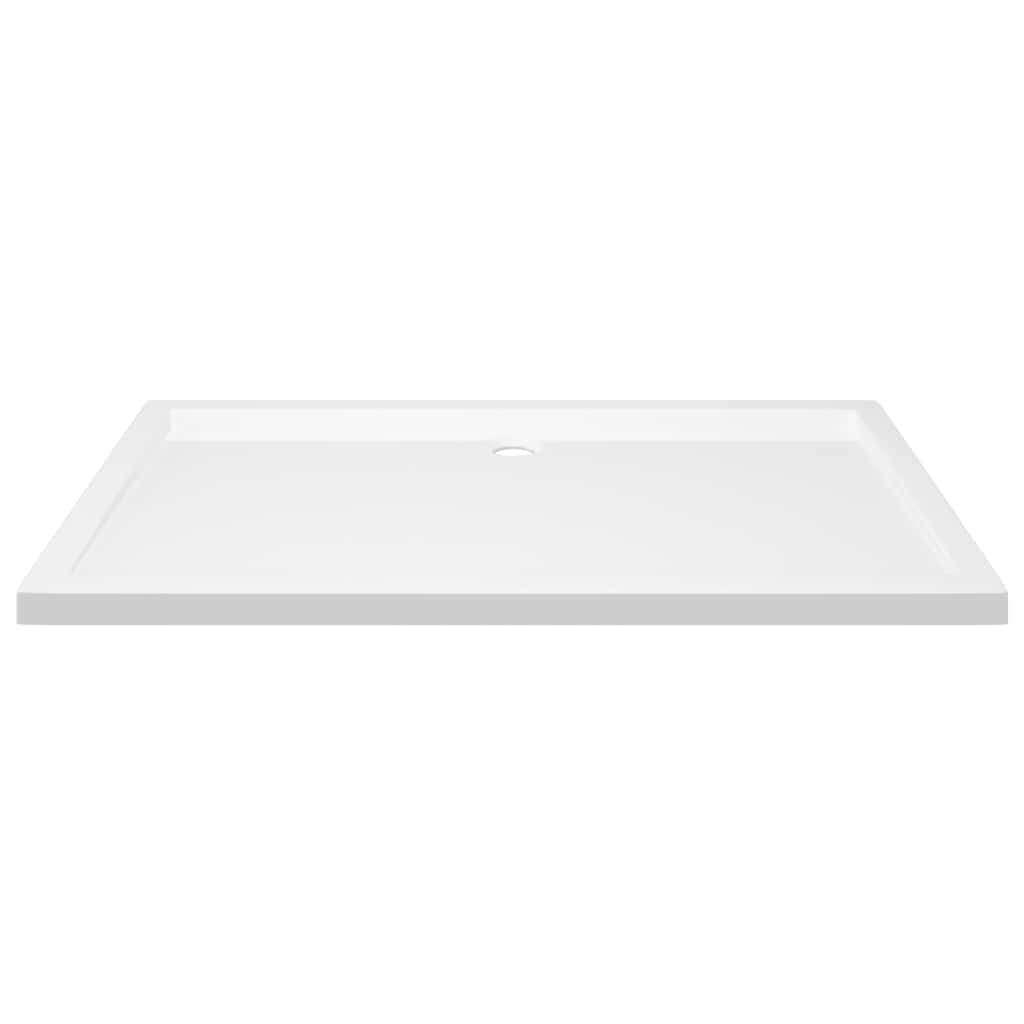 Duschtasse ABS Rechteckig Weiß 70x120 cm