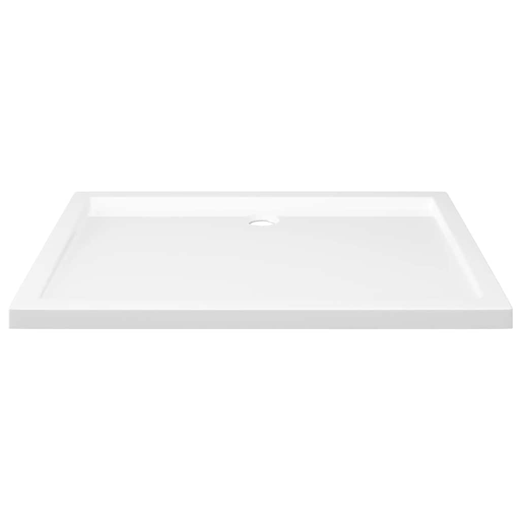 Duschtasse ABS Rechteckig Weiß 70x100 cm