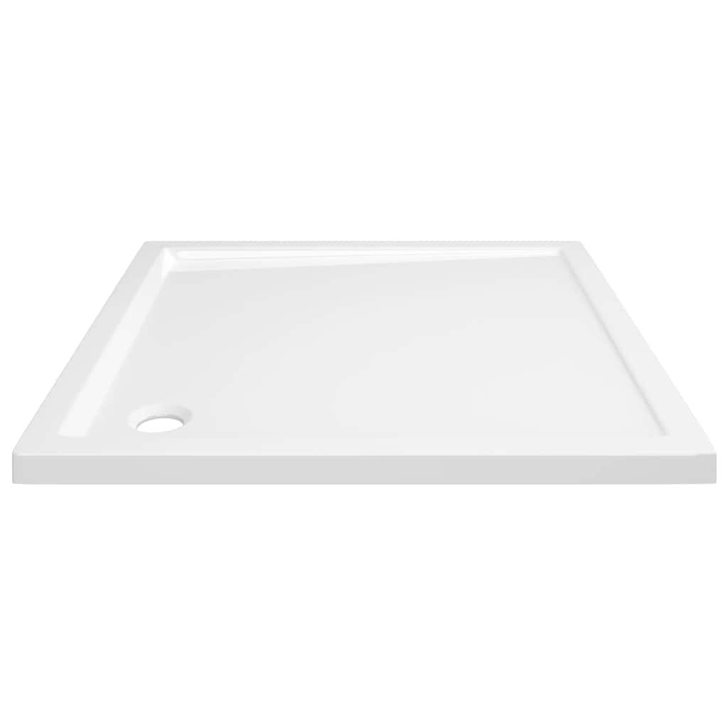 Duschtasse ABS Quadratisch Weiß 80x80 cm