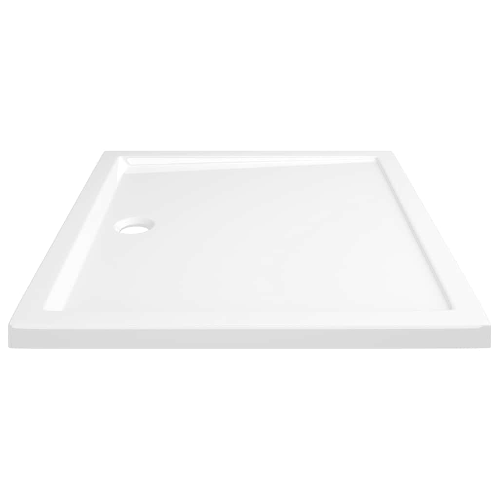 Duschtasse ABS Rechteckig Weiß 80x90 cm