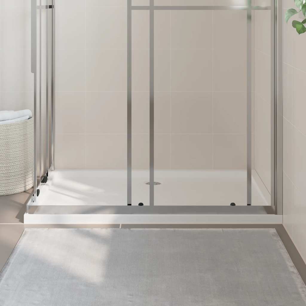 Duschtasse ABS Rechteckig Weiß 80x120 cm