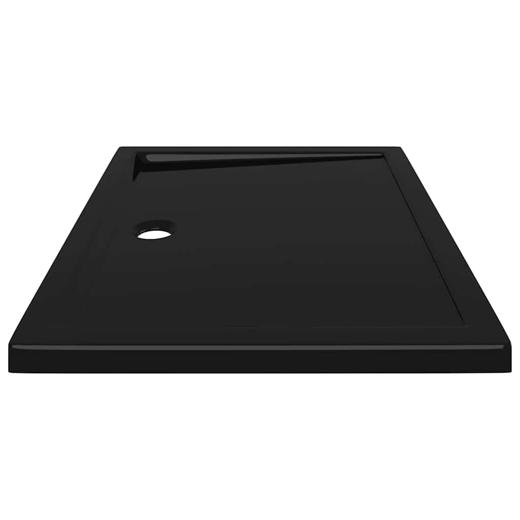 Duschtasse ABS Rechteckig Schwarz 70x90 cm