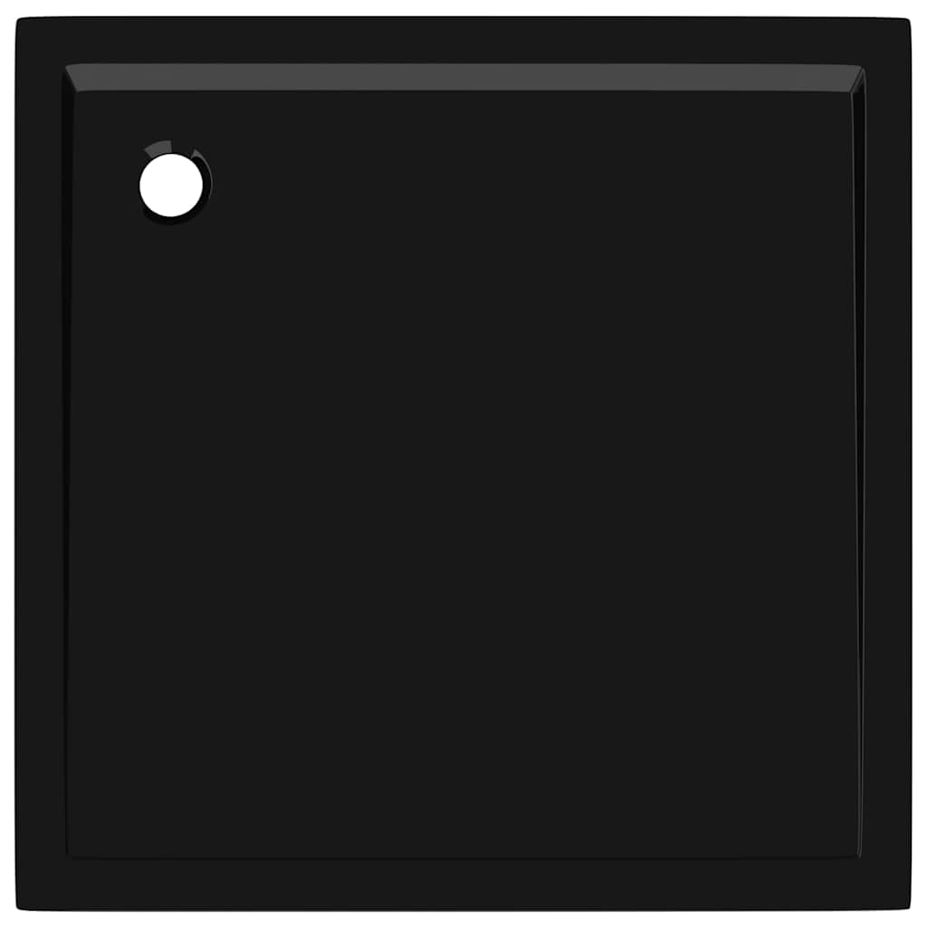 Duschtasse ABS Quadratisch Schwarz 90x90 cm
