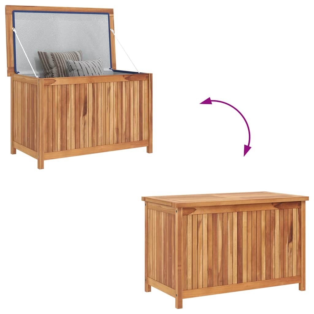 Gartenbox 90x50x58 cm Massivholz Teak