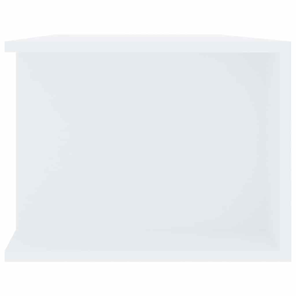 TV-Schrank mit LED-Leuchten Weiß 135x39x30 cm