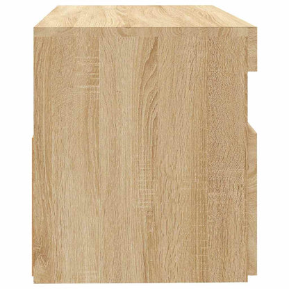 TV-Schrank mit LED-Leuchten Sonoma-Eiche 60x35x40 cm
