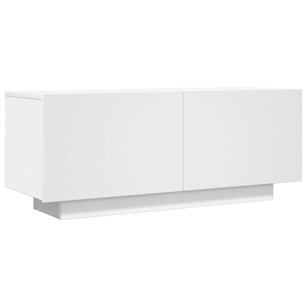 TV-Schrank Weiß 100x35x40 cm Holzwerkstoff