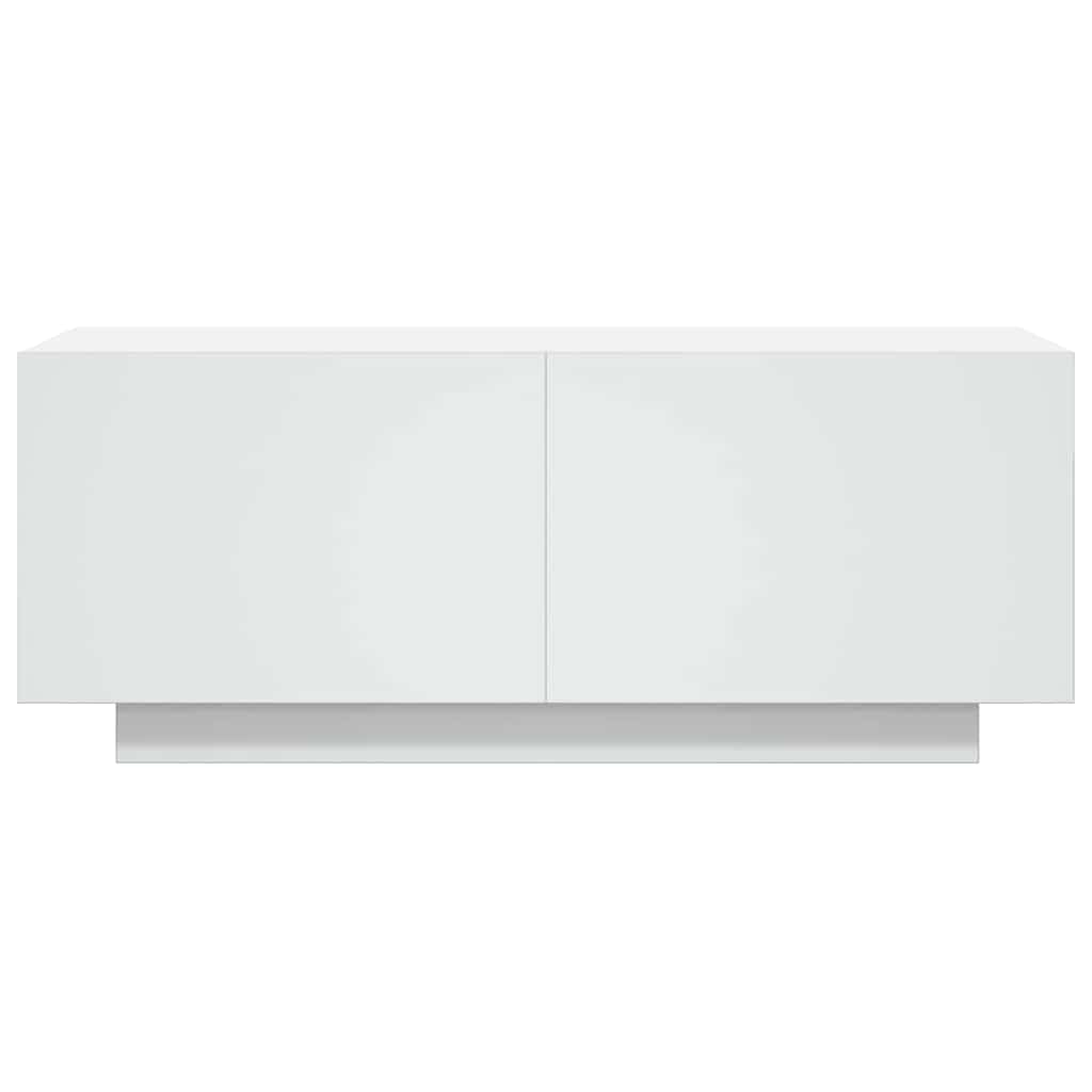 TV-Schrank Weiß 100x35x40 cm Holzwerkstoff