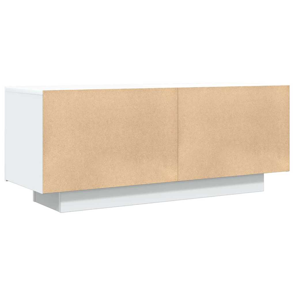 TV-Schrank Weiß 100x35x40 cm Holzwerkstoff
