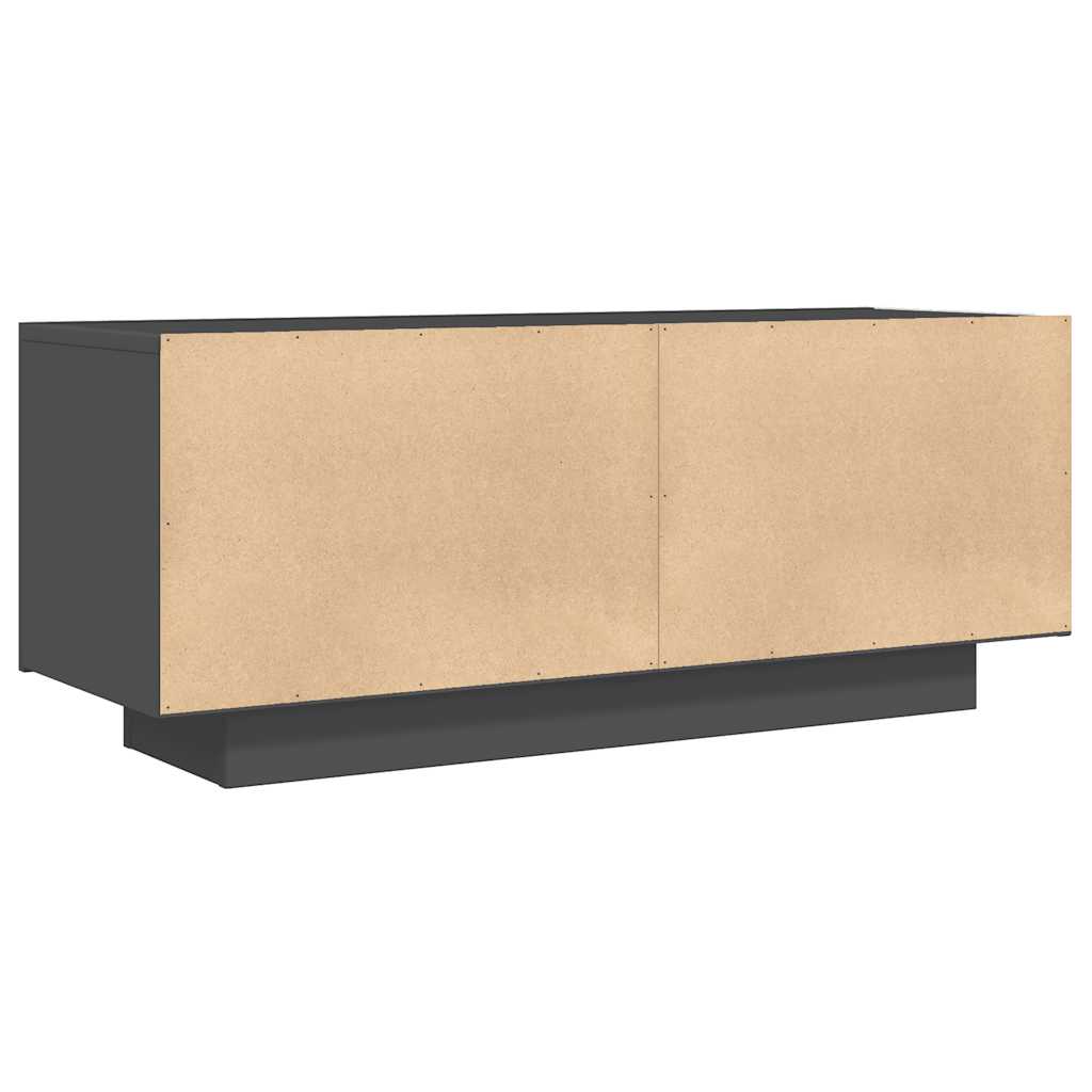 TV-Schrank Grau 100x35x40 cm Holzwerkstoff