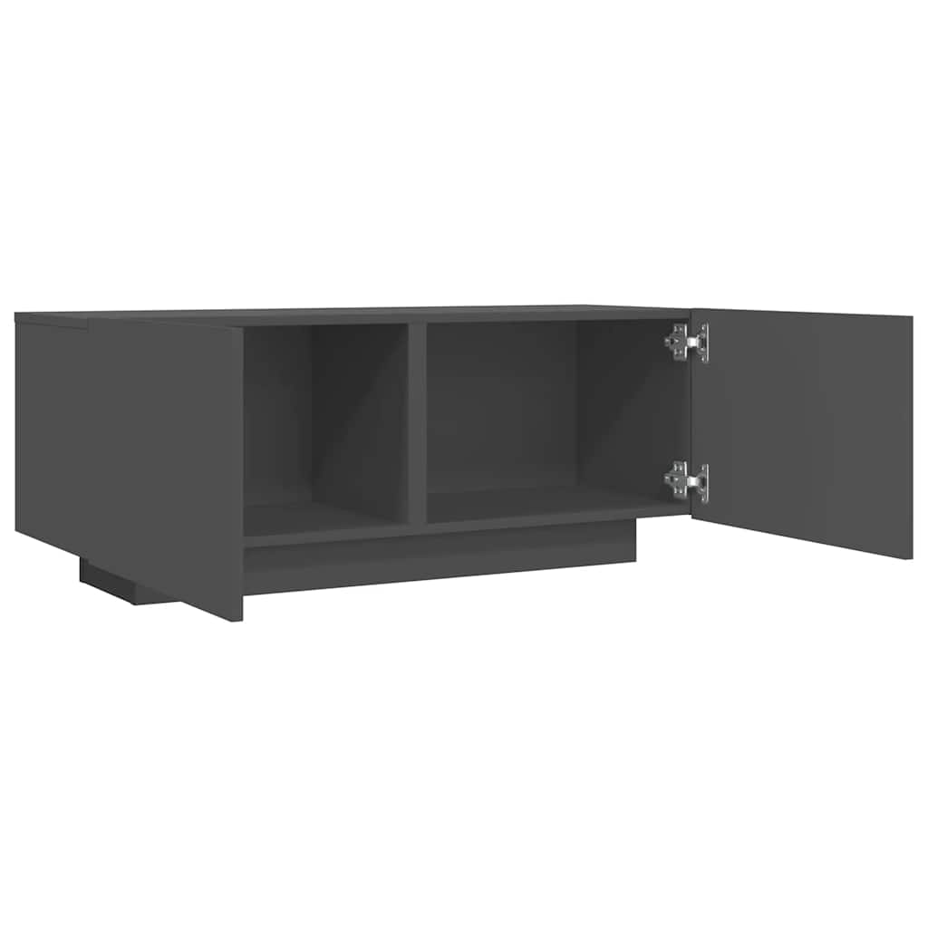 TV-Schrank Grau 100x35x40 cm Holzwerkstoff