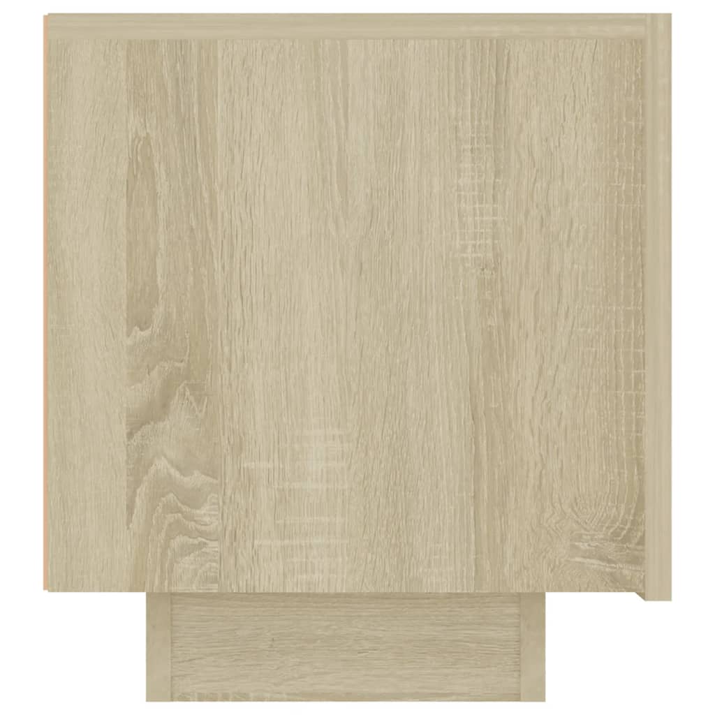 Meuble TV chêne Sonoma 100x35x40 cm matériau bois