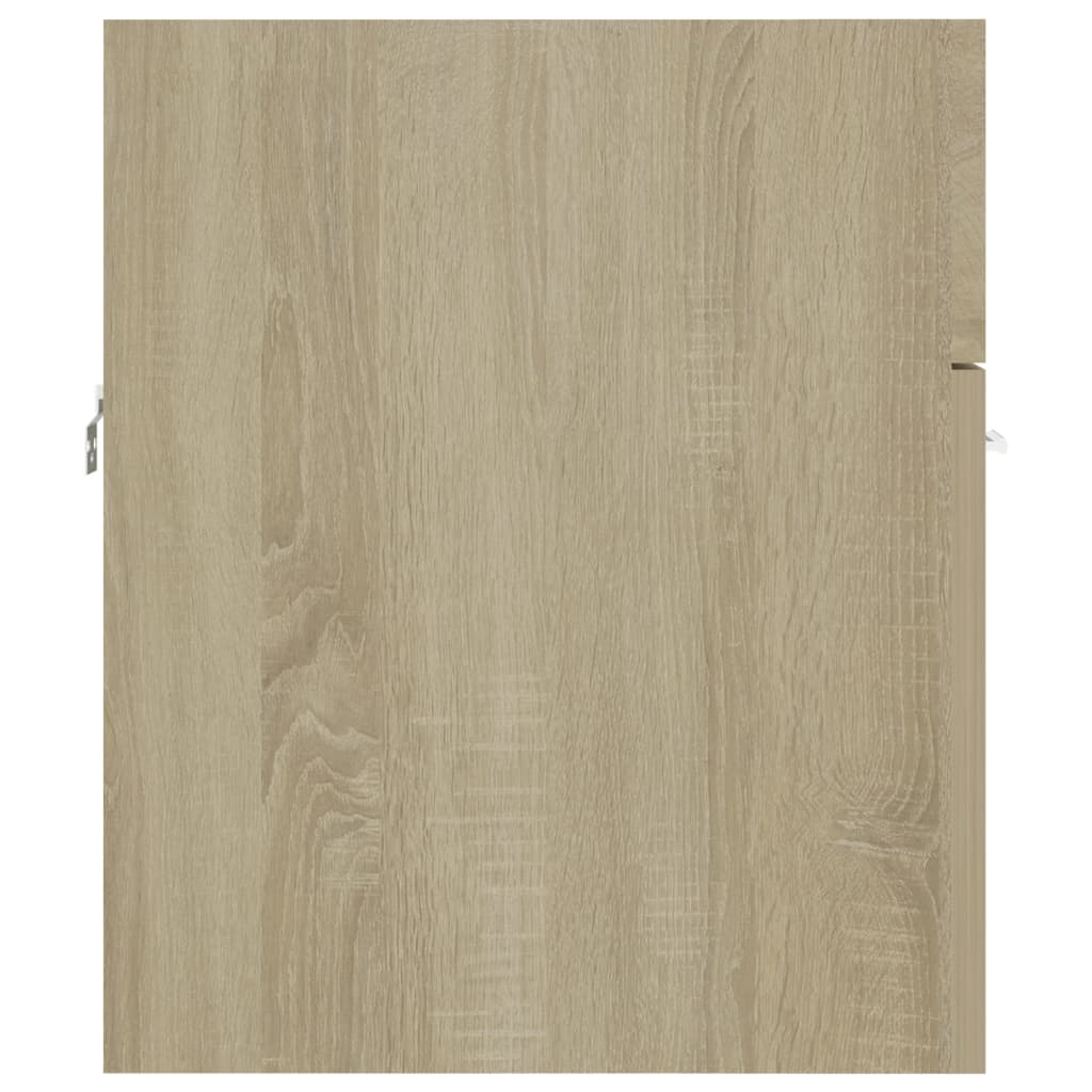 Waschbeckenunterschrank Sonoma-Eiche 41x38,5x46cm Holzwerkstoff
