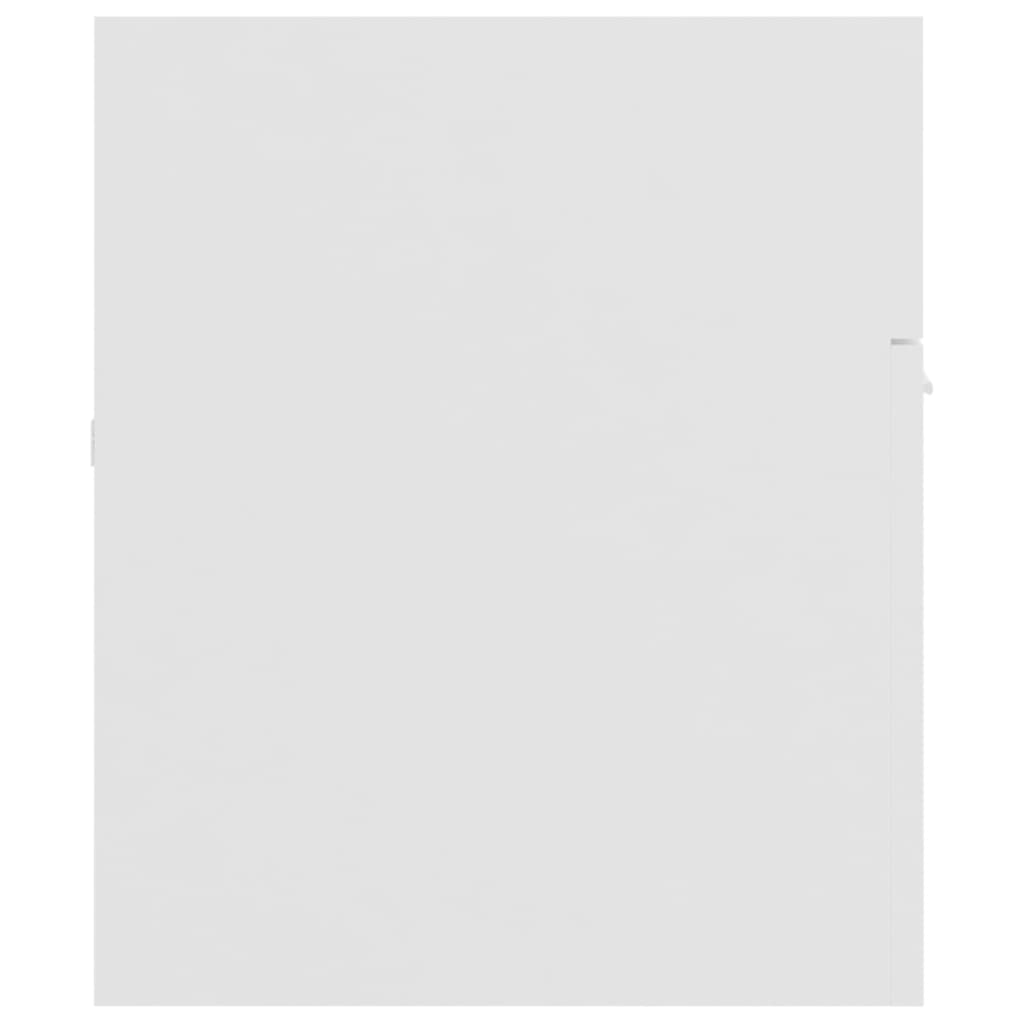 Waschbeckenunterschrank Weiß 100x38,5x46 cm Holzwerkstoff