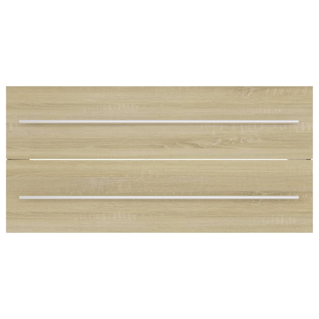 Waschbeckenunterschrank Sonoma-Eiche 100x38,5x48 cm